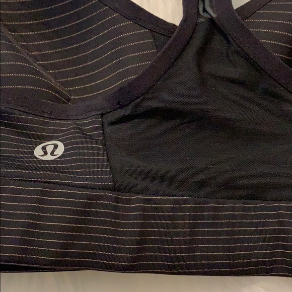 NWT BLACK LULULEMON SPEED UP BRA ANTI-STINK HIGH - Picture 8 of 8